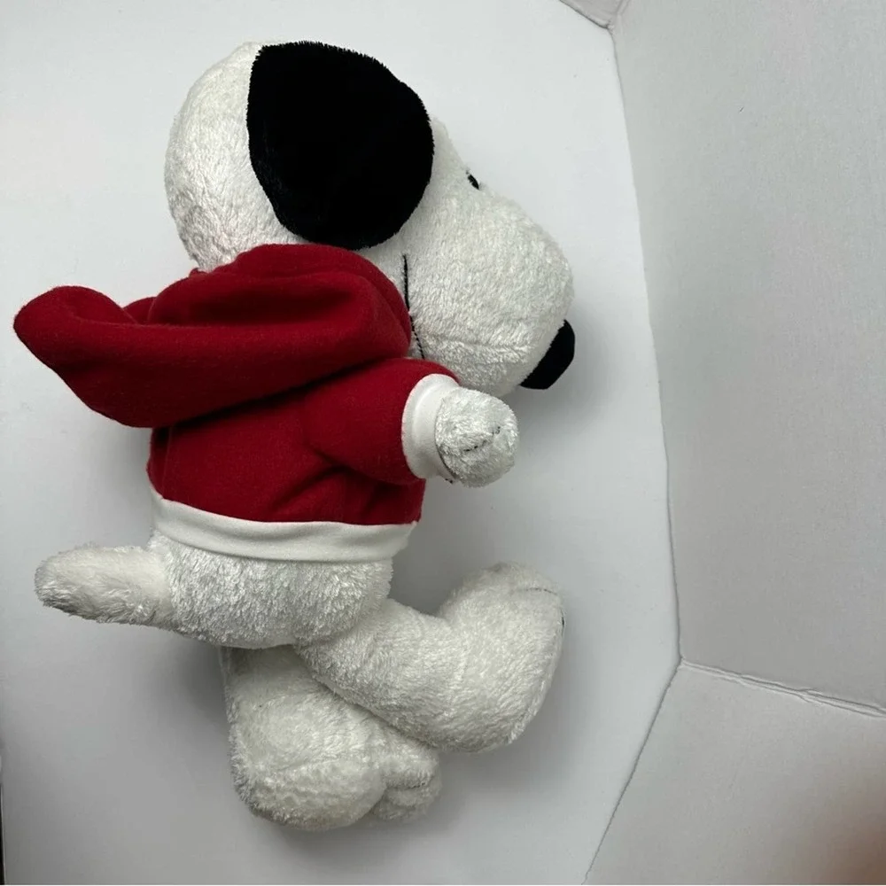 Peanuts Snoopy Macy's Hoodie Large Plush Pellet Stuffed Vintage 2006 - Picture 5 of 13